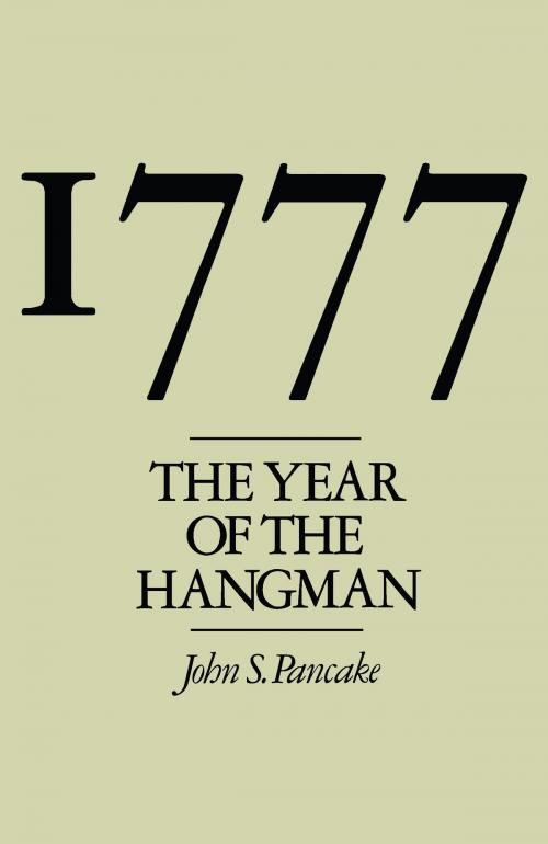 Cover of the book 1777 by John S. Pancake, University of Alabama Press