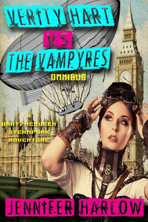 Cover of the book Verity Hart Vs The Vampyres Omnibus by Jennifer Harlow, Devil on The Left Books