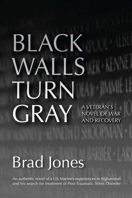 Cover of the book Black Walls Turn Gray by Brad Jones, Cincinnati Book Publishing