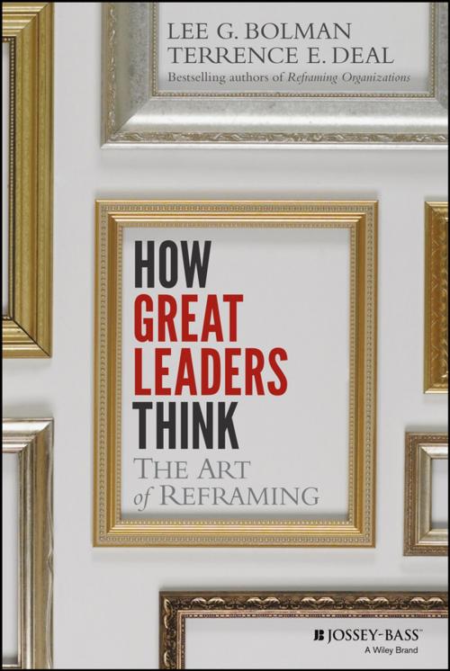 Cover of the book How Great Leaders Think by Lee G. Bolman, Terrence E. Deal, Wiley
