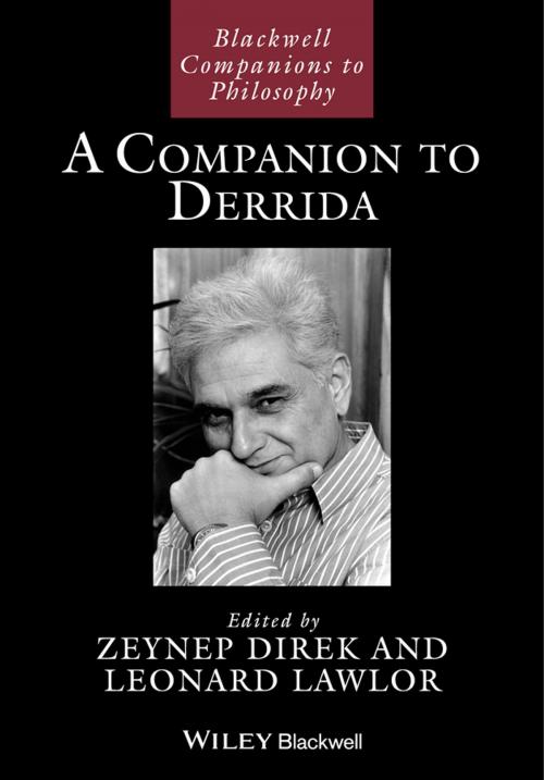 Cover of the book A Companion to Derrida by , Wiley