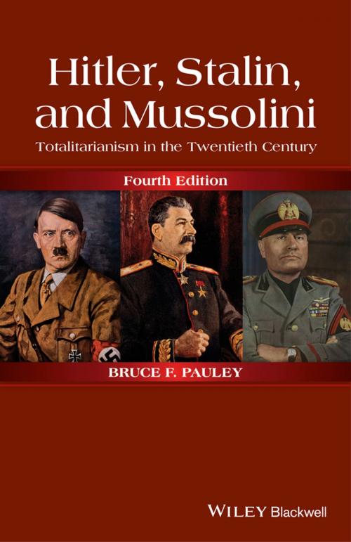 Cover of the book Hitler, Stalin, and Mussolini by Bruce F. Pauley, Wiley
