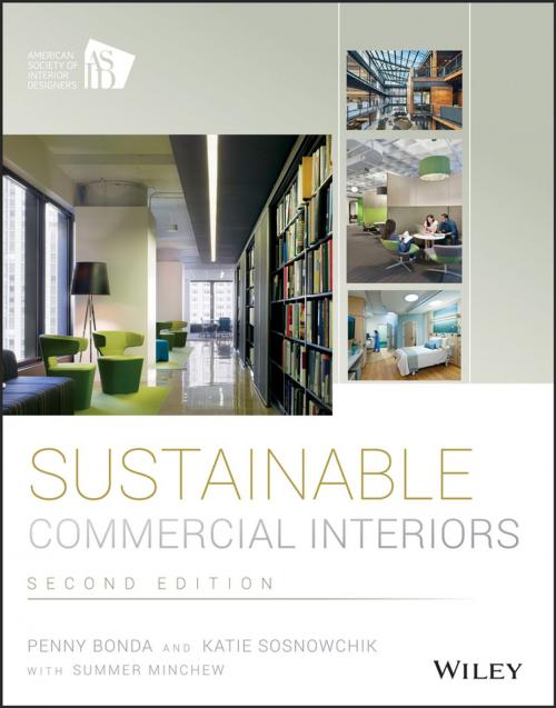 Cover of the book Sustainable Commercial Interiors by Penny Bonda, Katie Sosnowchik, Wiley