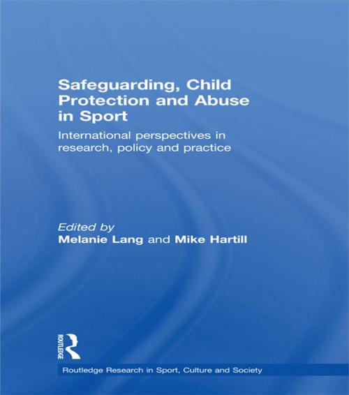 Cover of the book Safeguarding, Child Protection and Abuse in Sport by , Taylor and Francis