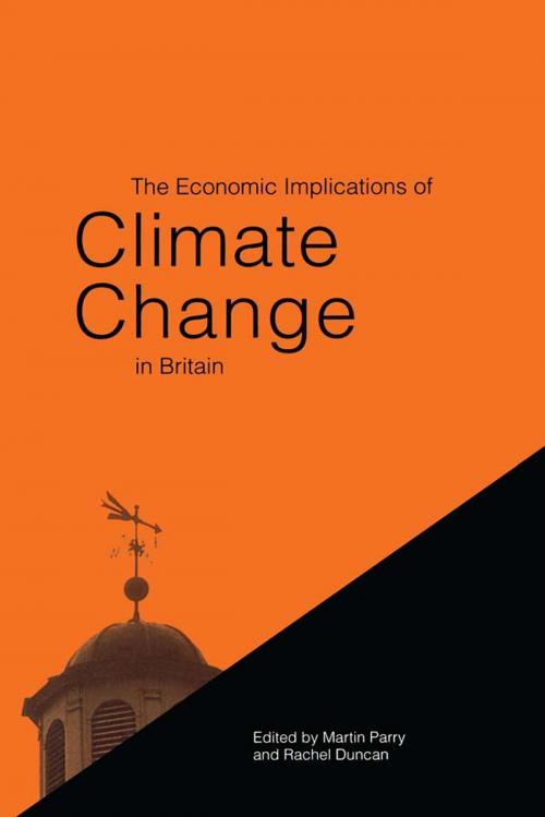 Cover of the book The Economic Implications of Climate Change in Britain by Martin Parry, Taylor and Francis