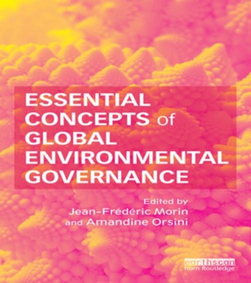 Cover of the book Essential Concepts of Global Environmental Governance by , Taylor and Francis