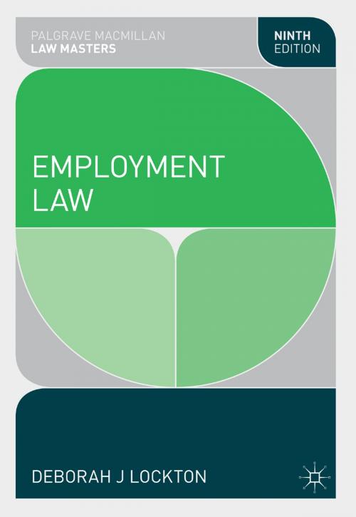 Cover of the book Employment Law by Deborah Lockton, Macmillan Education UK
