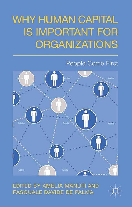 Cover of the book Why Human Capital is Important for Organizations by , Palgrave Macmillan UK