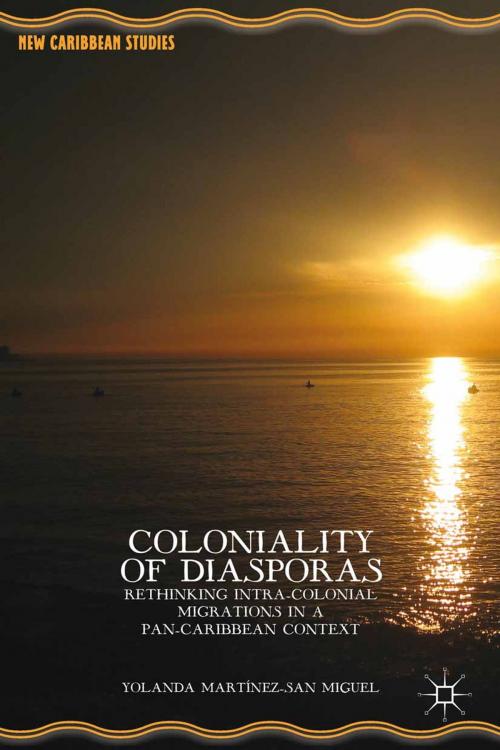 Cover of the book Coloniality of Diasporas by Yolanda Martínez-San Miguel, Palgrave Macmillan US