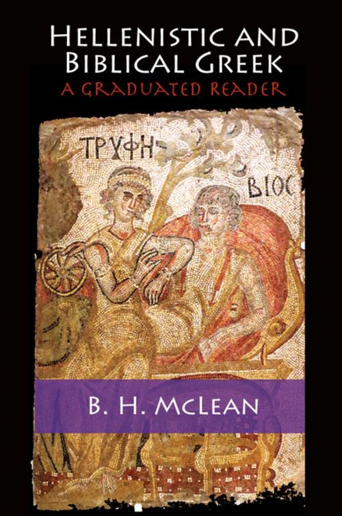 Cover of the book Hellenistic and Biblical Greek by B. H. McLean, Cambridge University Press