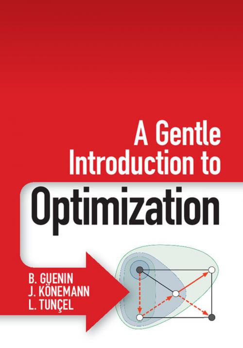 Cover of the book A Gentle Introduction to Optimization by B. Guenin, J. Könemann, L. Tunçel, Cambridge University Press