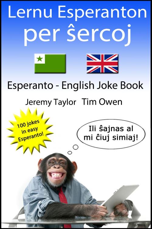 Cover of the book Lernu Esperanton per ŝercoj by Jeremy Taylor, Jeremy Taylor