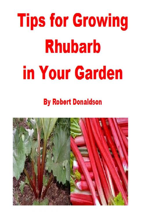 Cover of the book Tips for Growing Rhubarb in Your Garden by Robert Donaldson, Robert Donaldson