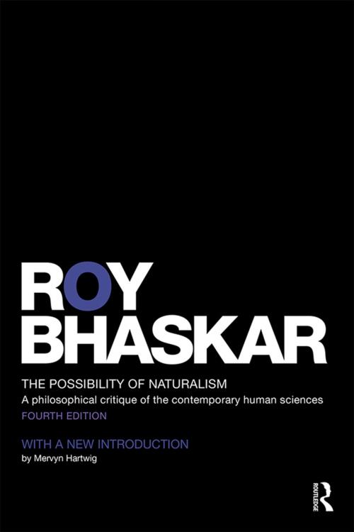 Cover of the book The Possibility of Naturalism by Roy Bhaskar, Taylor and Francis