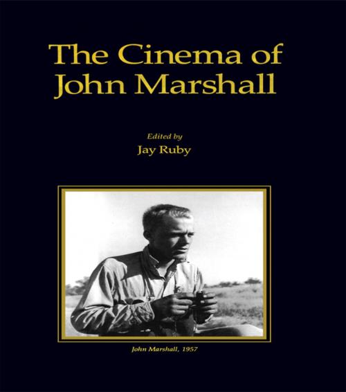 Cover of the book Cinema of John Marshall by , Taylor and Francis