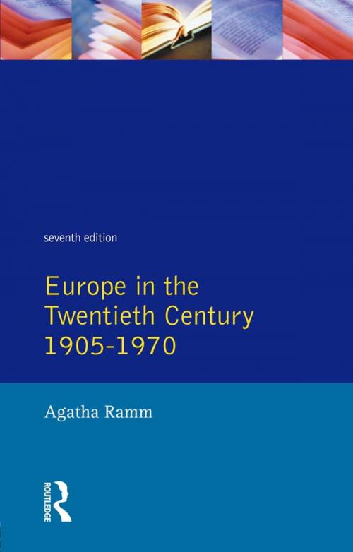 Cover of the book Grant and Temperley's Europe in the Twentieth Century 1905-1970 by Arthur James Grant, H.W.V. Temperley, Agatha Ramm, Taylor and Francis