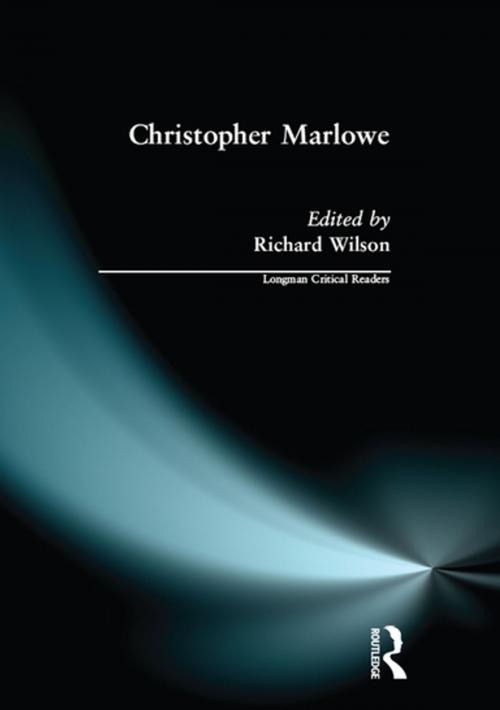 Cover of the book Christopher Marlowe by Richard Wilson, Taylor and Francis