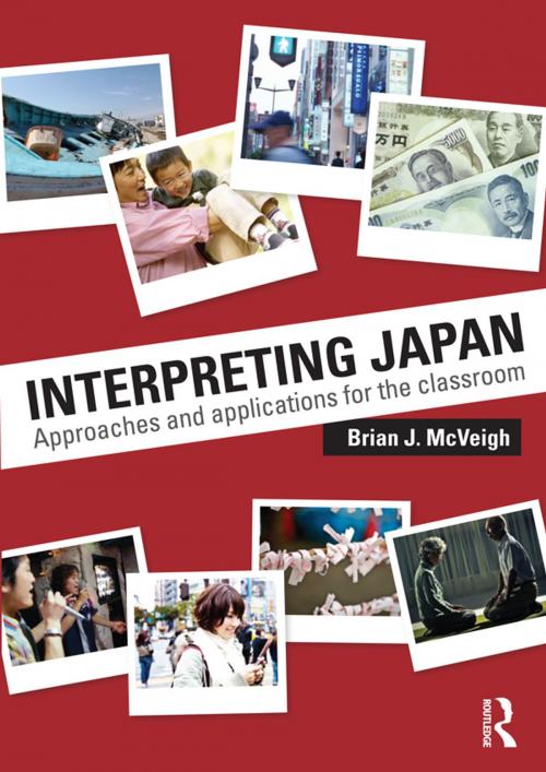 Cover of the book Interpreting Japan by Brian J. McVeigh, Taylor and Francis