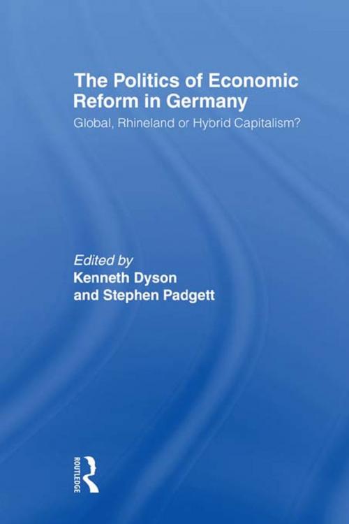 Cover of the book The Politics of Economic Reform in Germany by , Taylor and Francis