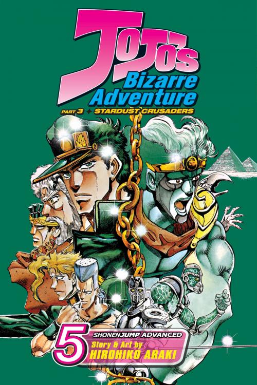 Cover of the book JoJo's Bizarre Adventure: Part 3--Stardust Crusaders (Single Volume Edition), Vol. 5 by Hirohiko Araki, VIZ Media