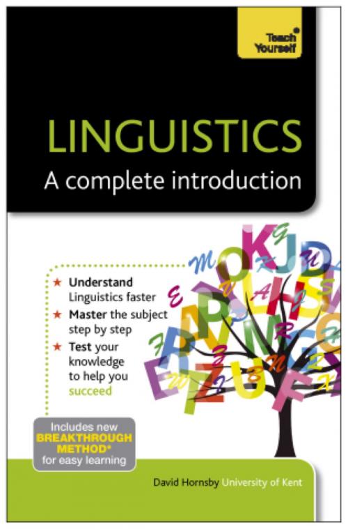 Cover of the book Linguistics: A Complete Introduction: Teach Yourself by David Hornsby, John Murray Press