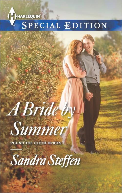 Cover of the book A Bride by Summer by Sandra Steffen, Harlequin