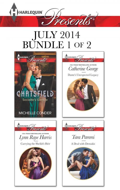 Cover of the book Harlequin Presents July 2014 - Bundle 1 of 2 by Michelle Conder, Lynn Raye Harris, Catherine George, Tara Pammi, Harlequin