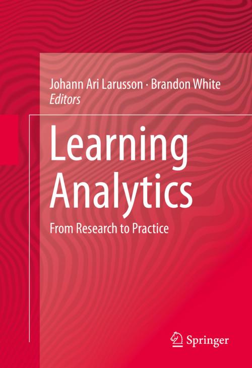 Cover of the book Learning Analytics by , Springer New York