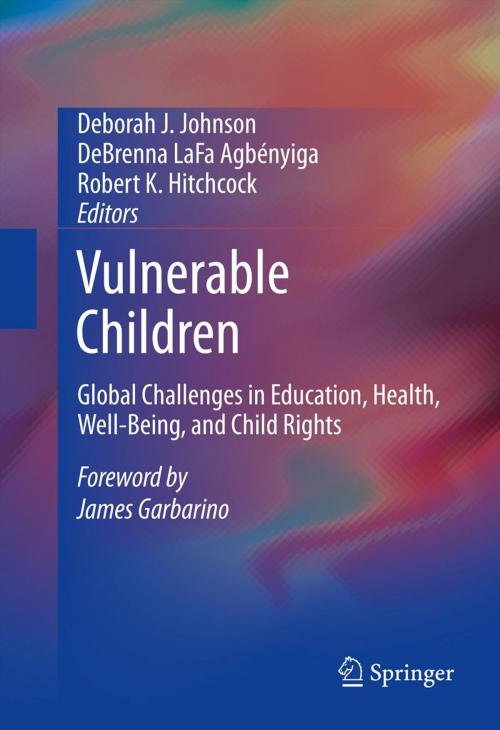Cover of the book Vulnerable Children by , Springer New York