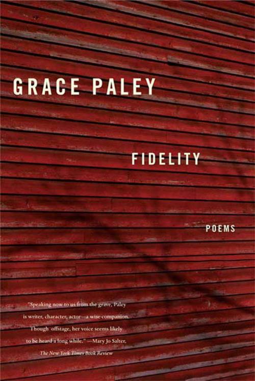 Cover of the book Fidelity by Grace Paley, Farrar, Straus and Giroux