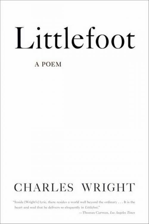 Cover of the book Littlefoot by Charles Wright, Farrar, Straus and Giroux
