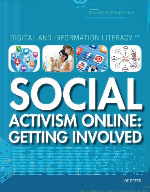 Cover of the book Social Activism Online by Joe Greek, The Rosen Publishing Group, Inc