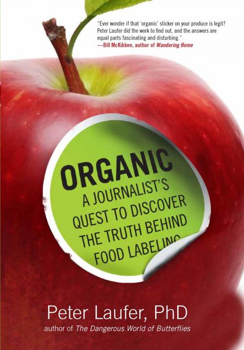 Cover of the book Organic by Peter Laufer, Lyons Press