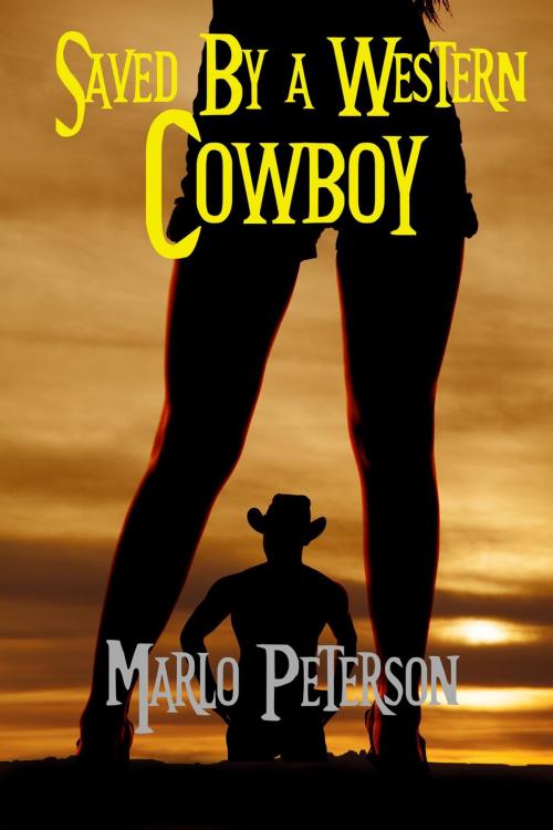 Cover of the book Saved by a Western Cowboy by Marlo Peterson, Marlo Peterson