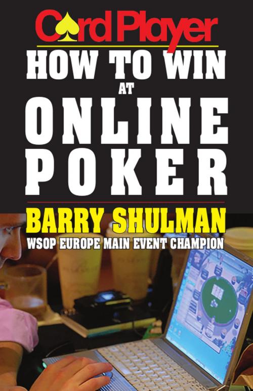 Cover of the book Cardplayer How to Win at Online Poker by Barry Shulman, Cardoza Publishing