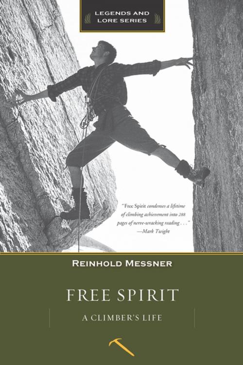 Cover of the book Free Spirit by Reinhold Messner, Mountaineers Books