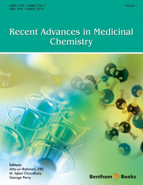 Cover of the book Recent Advances in Medicinal Chemistry Volume 1 by Atta-ur-Rahman, Muhammad Iqbal Choudhary, George  Perry, Bentham Science Publishers