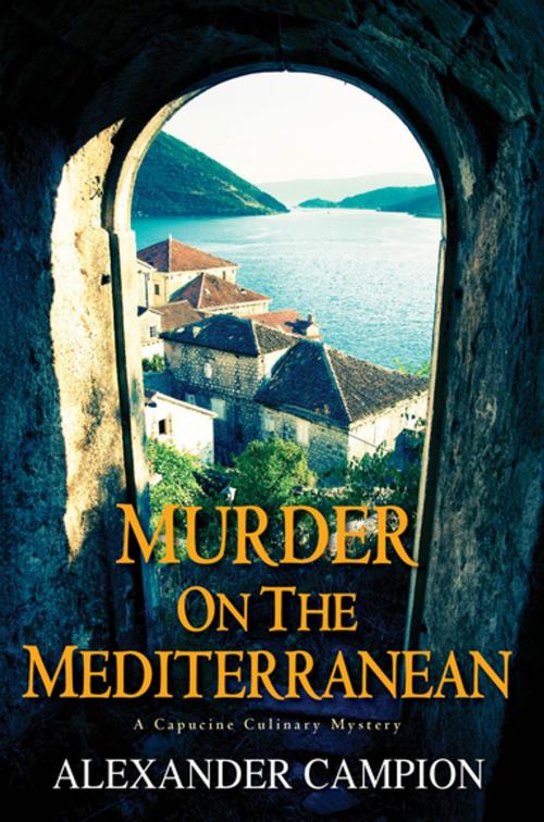 Cover of the book Murder on the Mediterranean by Alexander Campion, Kensington Books