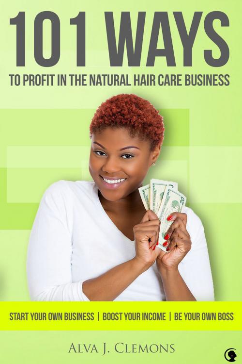 Cover of the book 101 Ways to Profit in the Natural Hair Care Business by Alva Clemons, First Edition Design Publishing