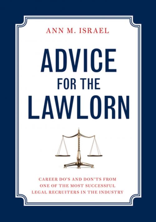 Cover of the book Advice for the Lawlorn by Ann M. Israel, American Bar Association