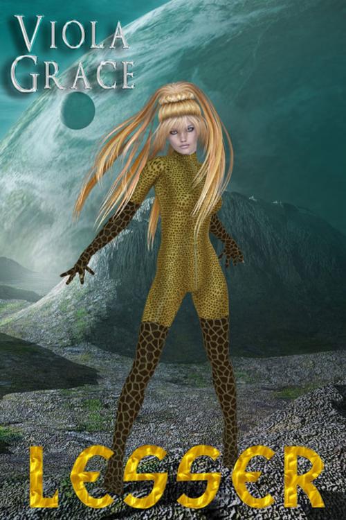 Cover of the book Lesser by Viola Grace, eXtasy Books Inc