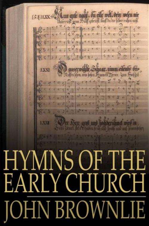 Cover of the book Hymns of the Early Church by John Brownlie, The Floating Press