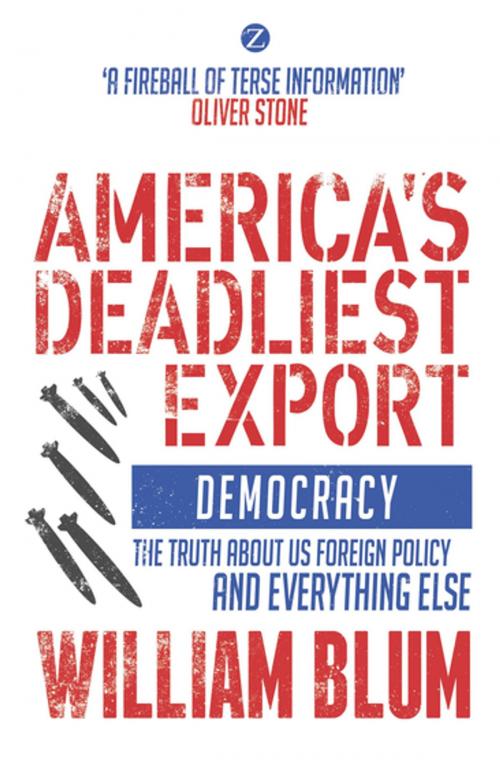Cover of the book America's Deadliest Export by William Blum, Zed Books