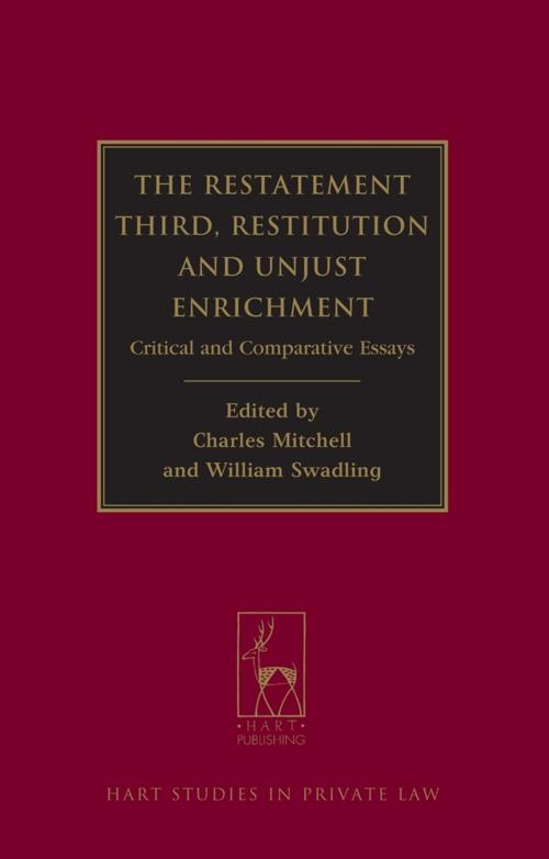 Cover of the book The Restatement Third: Restitution and Unjust Enrichment by , Bloomsbury Publishing