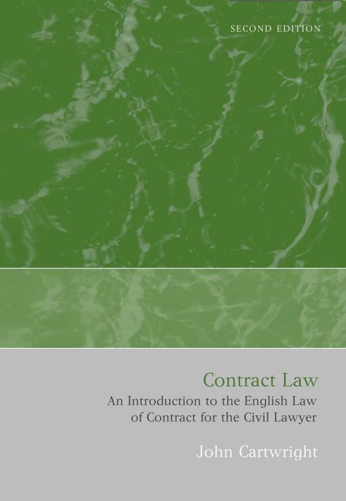 Cover of the book Contract Law by John Cartwright, Bloomsbury Publishing