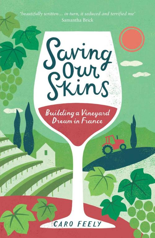 Cover of the book Saving Our Skins: Building a Vineyard Dream in France by Caro Feely, Summersdale Publishers Ltd