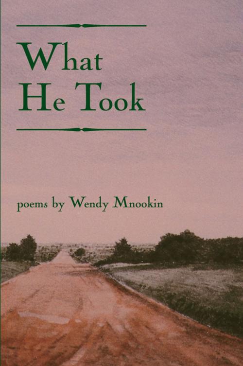 Cover of the book What He Took by Wendy Mnookin, BOA Editions Ltd.