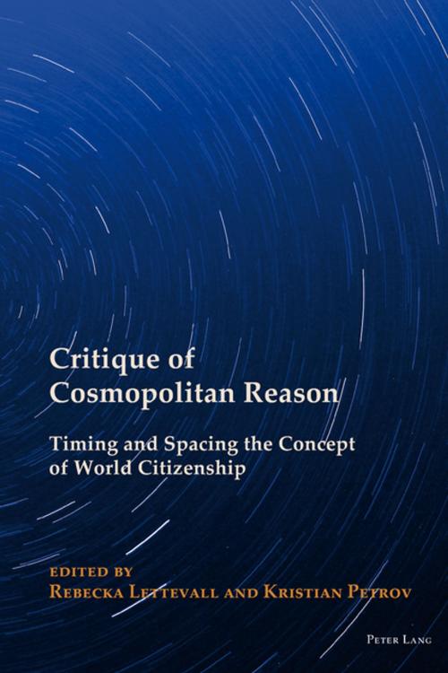Cover of the book Critique of Cosmopolitan Reason by , Peter Lang