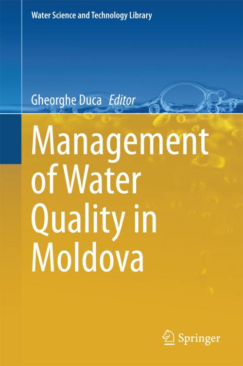 Cover of the book Management of Water Quality in Moldova by , Springer International Publishing