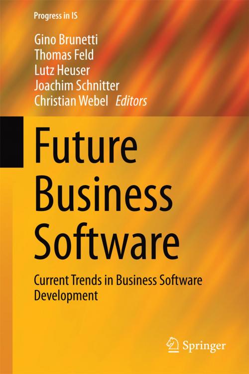 Cover of the book Future Business Software by , Springer International Publishing